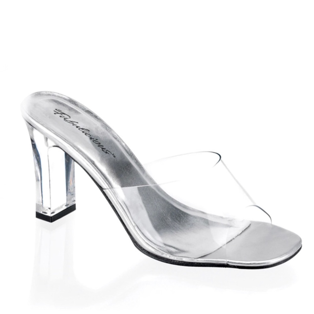 Clear Lucite Heels (READ DESCRIPTION!)